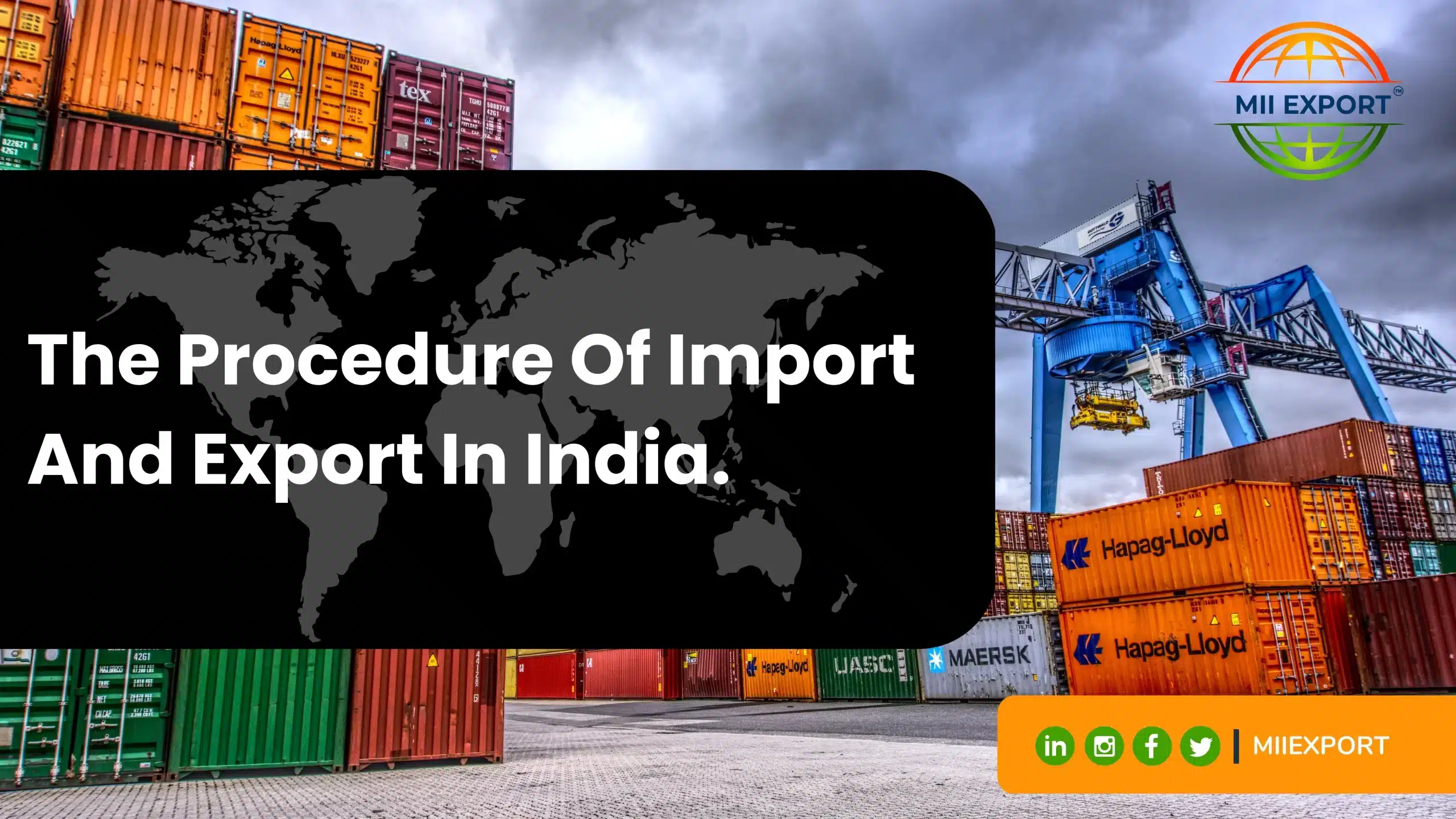 procedure of Import and Export in India